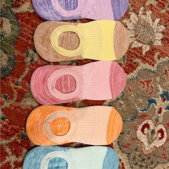 Gonii Womens No Show Socks Athletic Ankle Socks Cushioned Running Low Cut 5 Pair - Picture 3 of 8